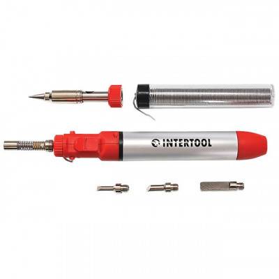 Будкрам купити Микрогорелка 12 мл. с комплектом аксессуаров 7 ед. INTERTOOL GB-0005 Микрогорелка 12 мл. с комплектом аксессуаров 7 ед. INTERTOOL GB-0005 2