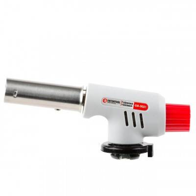 Будкрам купить Горелка газовая, пьезозажигание на регуляторе INTERTOOL GB-0021 Горелка газовая, пьезозажигание на регуляторе INTERTOOL GB-0021 8