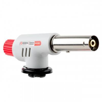 Будкрам купити Горелка газовая, пьезозажигание на регуляторе INTERTOOL GB-0021