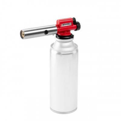 Будкрам купить Горелка газовая, пьезозажигание, регулятор, цельнометаллический корпус. INTERTOOL GB-0027 Горелка газовая, пьезозажигание, регулятор, цельнометаллический корпус. INTERTOOL GB-0027 2