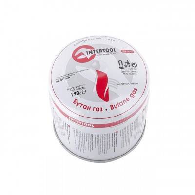 Будкрам купить Картридж с газом бутан сменный 190 г. INTERTOOL GB-0050 Картридж с газом бутан сменный 190 г. INTERTOOL GB-0050 2