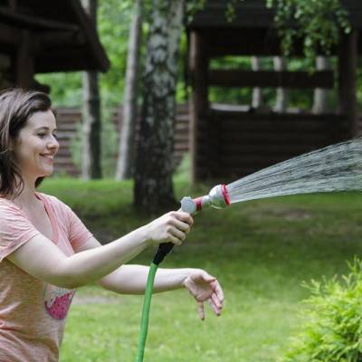 Будкрам купити Пистолет-распылитель для полива 8 функций, металлический корпус INTERTOOL GE-0003 Пистолет-распылитель для полива 8 функций, металлический корпус INTERTOOL GE-0003 2