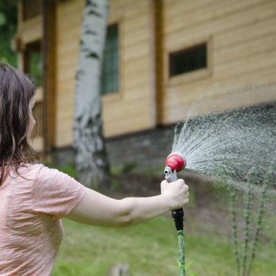 Будкрам купити Пистолет-распылитель для полива 8 функций, металлический корпус INTERTOOL GE-0003 Пистолет-распылитель для полива 8 функций, металлический корпус INTERTOOL GE-0003 3