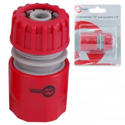Будкрам купить Коннектор 1/2" для шланга 1/2" INTERTOOL GE-1016 Коннектор 1/2" для шланга 1/2" INTERTOOL GE-1016 1_small