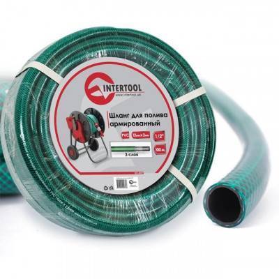 Будкрам купить Шланг для полива 3-х слойный 1/2", 100 м, армированный PVC INTERTOOL GE-4027 Шланг для полива 3-х слойный 1/2", 100 м, армированный PVC INTERTOOL GE-4027 1_small