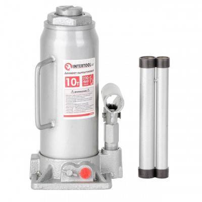 Будкрам купить Домкрат "столбик" одноштоковый 10т INTERTOOL GT0025