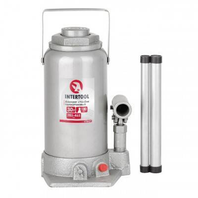 Будкрам купити Домкрат столбик одноштоковый 30т INTERTOOL GT0029
