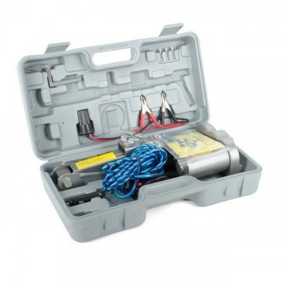 Будкрам купить Домкрат электрический ромб, 2т; 12В INTERTOOL GT0310