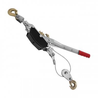 Будкрам купити Лебедка рычажная тяговое усилие 4т, трос 3.00м*5.5мм, рабочая длина троса 1.50м INTERTOOL GT1444