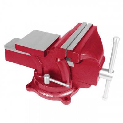 Будкрам купити Тиски слесарные поворотные 125 мм INTERTOOL HT-0052