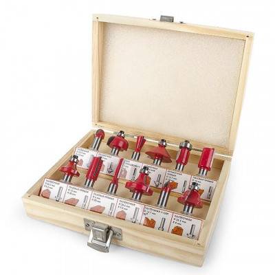 Будкрам купить Набор фрез по дереву 12 ед. INTERTOOL HT-0071 Набор фрез по дереву 12 ед. INTERTOOL HT-0071 5