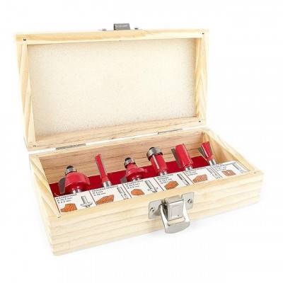 Будкрам купить Набор фрез по дереву 6 ед. INTERTOOL HT-0072 Набор фрез по дереву 6 ед. INTERTOOL HT-0072 3