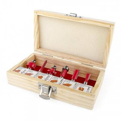 Будкрам купить Набор фрез по дереву 6 ед. INTERTOOL HT-0072 Набор фрез по дереву 6 ед. INTERTOOL HT-0072 4