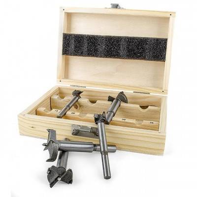 Будкрам купить Набор фрез Форстнера, 5 шт. INTERTOOL HT-0074 Набор фрез Форстнера, 5 шт. INTERTOOL HT-0074 3