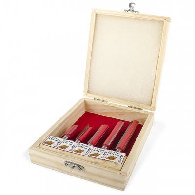 Будкрам купить Набор фрез пазовых прямых, 5 шт. INTERTOOL HT-0075 Набор фрез пазовых прямых, 5 шт. INTERTOOL HT-0075 3