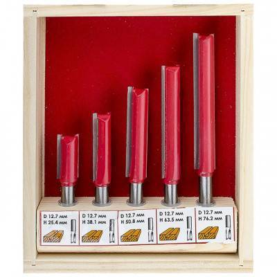 Будкрам купить Набор фрез пазовых прямых, 5 шт. INTERTOOL HT-0075 Набор фрез пазовых прямых, 5 шт. INTERTOOL HT-0075 8