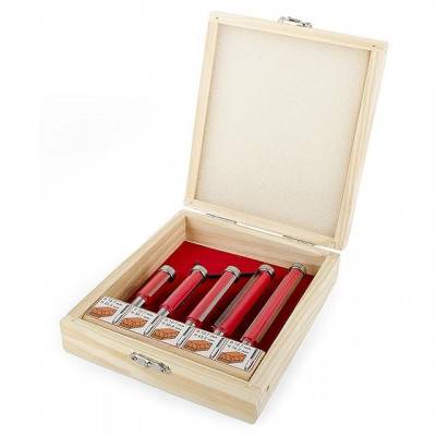 Будкрам купить Набор фрез кромочных прямых, 5 шт. INTERTOOL HT-0076 Набор фрез кромочных прямых, 5 шт. INTERTOOL HT-0076 4