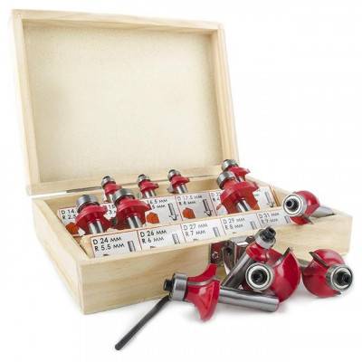 Будкрам купить Набор фрез калевочных, 12 шт. INTERTOOL HT-0077 Набор фрез калевочных, 12 шт. INTERTOOL HT-0077 6