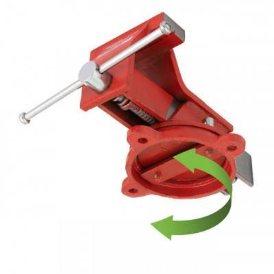 Будкрам купить Тиски слесарные поворотные 100мм эконом INTERTOOL HT-0080 Тиски слесарные поворотные 100мм эконом INTERTOOL HT-0080 4