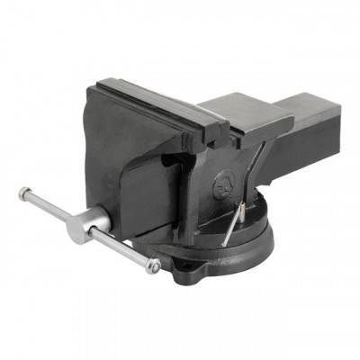 Будкрам купить Тиски слесарные поворотные 200мм усиленные INTERTOOL HT-0084