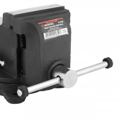 Будкрам купити Тиски слесарные поворотные 100мм STORM INTERTOOL HT-0085 Тиски слесарные поворотные 100мм STORM INTERTOOL HT-0085 5