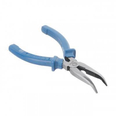 Будкрам купить Щипцы удлиненные изогнутые 160 мм INTERTOOL HT-0124