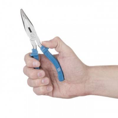 Будкрам купить Щипцы удлиненные изогнутые 180 мм INTERTOOL HT-0125 Щипцы удлиненные изогнутые 180 мм INTERTOOL HT-0125 5