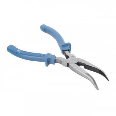 Будкрам купить Щипцы удлиненные изогнутые 180 мм INTERTOOL HT-0125