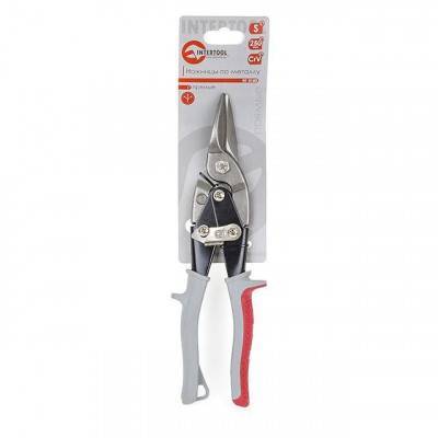 Будкрам купити Ножницы по металлу 250 мм прямые Cr-V INTERTOOL HT-0180 Ножницы по металлу 250 мм прямые Cr-V INTERTOOL HT-0180 2