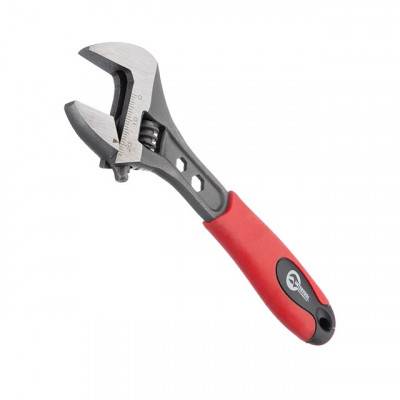 Будкрам купить Ключ разводной 150 мм, двухкомпонентная рукоятка INTERTOOL HT-0195