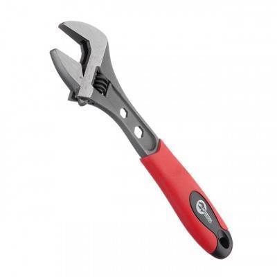 Будкрам купить Ключ разводной 250 мм, двухкомпонентная рукоятка INTERTOOL HT-0197