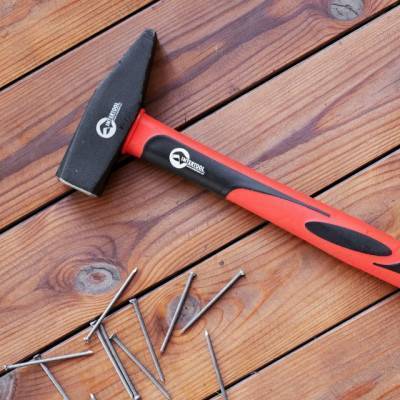 Будкрам купити Молоток 800 г, ручка из фибергласса INTERTOOL HT-0208 Молоток 800 г, ручка из фибергласса INTERTOOL HT-0208 7