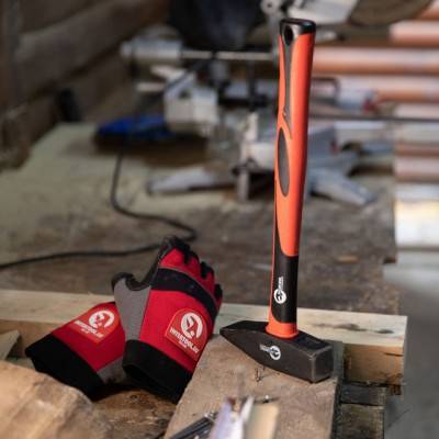 Будкрам купити Молоток 800 г, ручка из фибергласса INTERTOOL HT-0208 Молоток 800 г, ручка из фибергласса INTERTOOL HT-0208 9