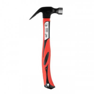 Будкрам купити Молоток столярный 450 г, ручка из фибергласса. INTERTOOL HT-0223 Молоток столярный 450 г, ручка из фибергласса. INTERTOOL HT-0223 2