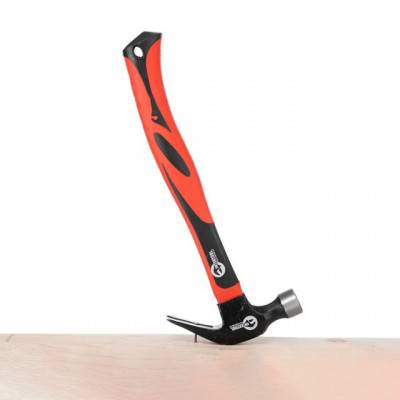 Будкрам купити Молоток столярный 450 г, ручка из фибергласса. INTERTOOL HT-0223 Молоток столярный 450 г, ручка из фибергласса. INTERTOOL HT-0223 8