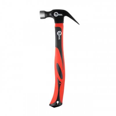 Будкрам купить Молоток столярный 450 г, ручка из фибергласса. INTERTOOL HT-0223