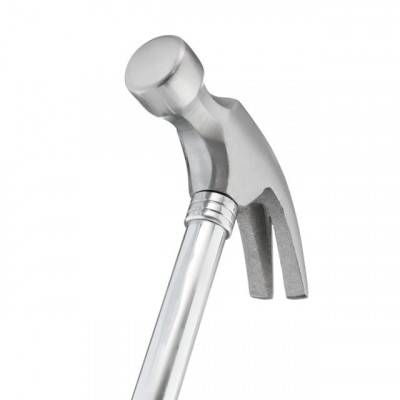 Будкрам купити Молоток столярный с гвоздодером 450г. с металлической ручкой INTERTOOL HT-0224 Молоток столярный с гвоздодером 450г. с металлической ручкой INTERTOOL HT-0224 3