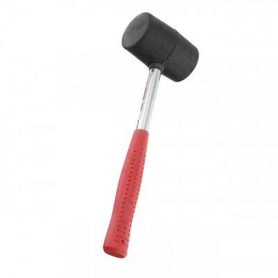 Будкрам купити Киянка резиновая 340 г, 55 мм, черная резина, металлич. ручка INTERTOOL HT-0229 Киянка резиновая 340 г, 55 мм, черная резина, металлич. ручка INTERTOOL HT-0229 2