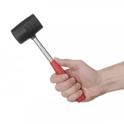 Будкрам купити Киянка резиновая 340 г, 55 мм, черная резина, металлич. ручка INTERTOOL HT-0229 Киянка резиновая 340 г, 55 мм, черная резина, металлич. ручка INTERTOOL HT-0229 5