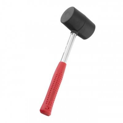 Будкрам купити Киянка резиновая 450 г. 65 мм, черная резина, металлич. ручка INTERTOOL HT-0231 Киянка резиновая 450 г. 65 мм, черная резина, металлич. ручка INTERTOOL HT-0231 2
