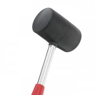 Будкрам купити Киянка резиновая 680 г. 80 мм, черная резина, металлич. ручка INTERTOOL HT-0232 Киянка резиновая 680 г. 80 мм, черная резина, металлич. ручка INTERTOOL HT-0232 3