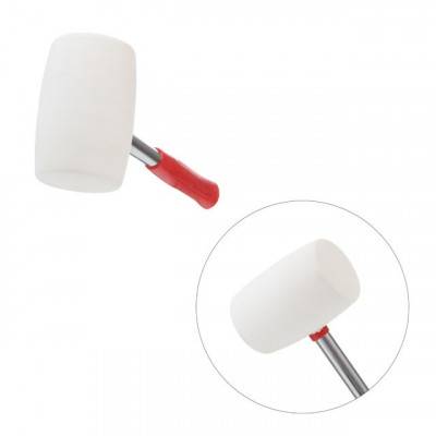 Будкрам купити Киянка резиновая 680 г. 80 мм, белая резина, металлич. ручка INTERTOOL HT-0235 Киянка резиновая 680 г. 80 мм, белая резина, металлич. ручка INTERTOOL HT-0235 4