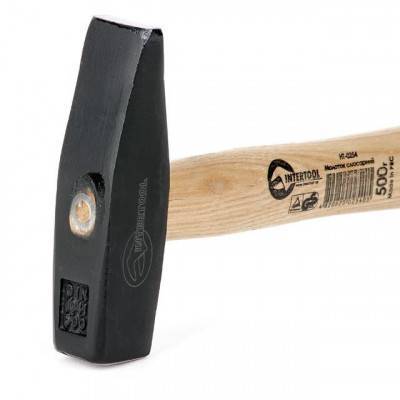 Будкрам купити Молоток слесарный 500 г, ручка ясень. INTERTOOL HT-0254 Молоток слесарный 500 г, ручка ясень. INTERTOOL HT-0254 5