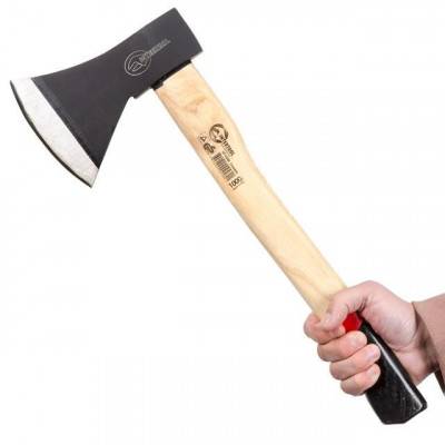 Будкрам купити Топор 1000 г, ручка пекан, 48-57 HRC INTERTOOL HT-0258 Топор 1000 г, ручка пекан, 48-57 HRC INTERTOOL HT-0258 5