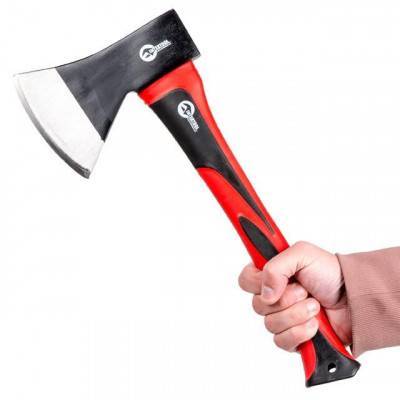Будкрам купити Топор 600 г, ручка из фибергласса INTERTOOL HT-0261 Топор 600 г, ручка из фибергласса INTERTOOL HT-0261 4