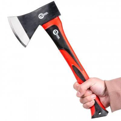 Будкрам купити Топор 800 г, ручка из фибергласса INTERTOOL HT-0262 Топор 800 г, ручка из фибергласса INTERTOOL HT-0262 8
