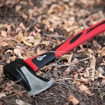 Будкрам купить Колун кованый 1000 г, ручка из фибергласса INTERTOOL HT-0274 Колун кованый 1000 г, ручка из фибергласса INTERTOOL HT-0274 6