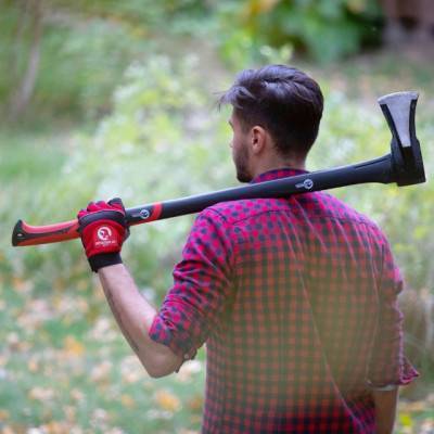 Будкрам купити Колун кованый 2200 г, ручка из фибергласса INTERTOOL HT-0275 Колун кованый 2200 г, ручка из фибергласса INTERTOOL HT-0275 5