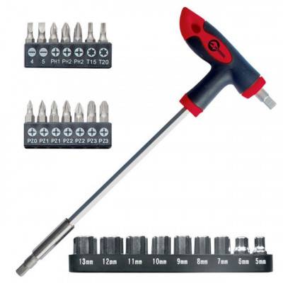 Будкрам купить Отвертка Т-образная 25 нас. INTERTOOL HT-0422