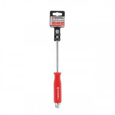 Будкрам купити Отвертка ударная SL8x150 мм, Cr-V INTERTOOL HT-0484 Отвертка ударная SL8x150 мм, Cr-V INTERTOOL HT-0484 4